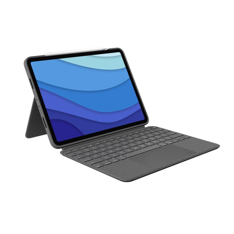Logitech Combo Touch Tastatur und Foliohülle mit Trackpad DE (920-010142) (920010142)