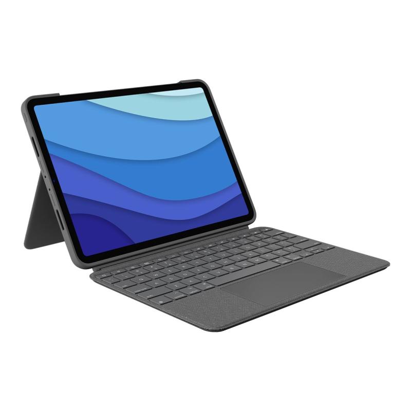 Logitech Combo Touch Tastatur und Foliohülle mit Trackpad DE (920-010142) (920010142)