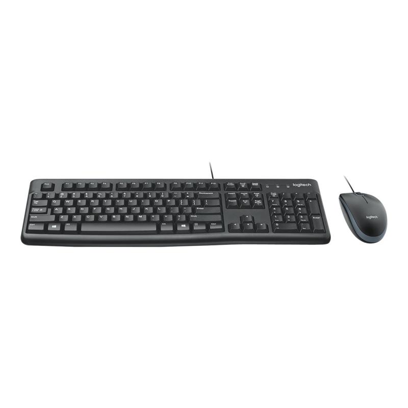 Logitech Desktop MK120 Tastatur-und-Maus-Set TastaturundMausSet US (920-002552) (920002552)