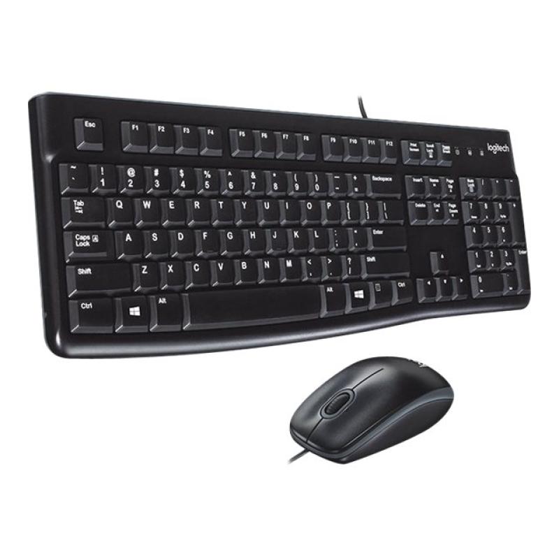 Logitech Desktop MK120 Tastatur-und-Maus-Set TastaturundMausSet US (920-002563) (920002563)