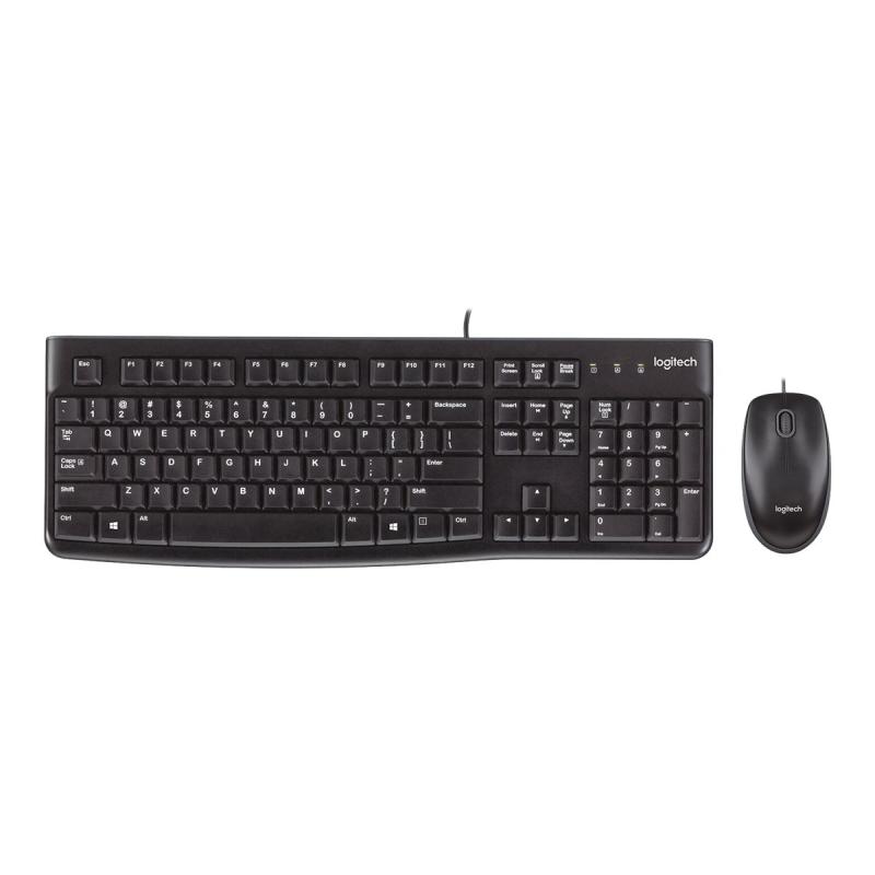 Logitech Desktop MK120 Tastatur-und-Maus-Set TastaturundMausSet US (920-002563) (920002563)