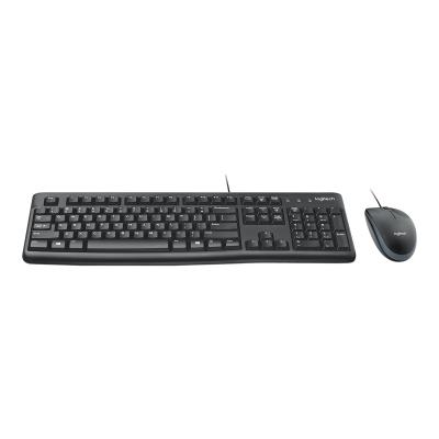 Logitech Desktop MK120 Tastatur-und-Maus-Set TastaturundMausSet US (920-002563) (920002563)