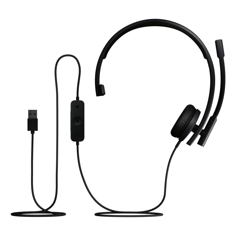 Logitech for business Headset H570e Teams Version Mono USB-A USBA (981-001426) (981001426)