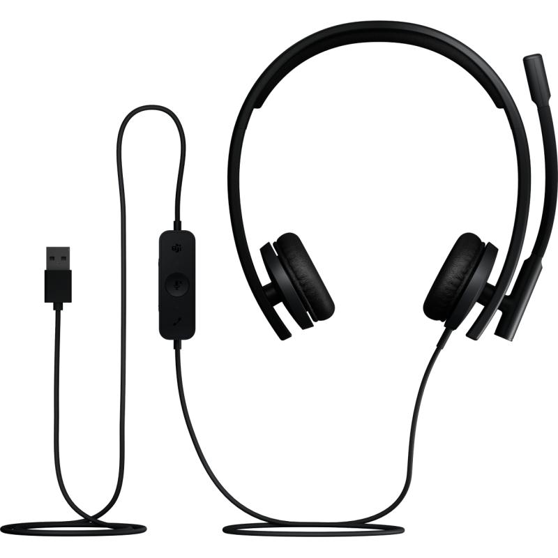 Logitech for business Headset H570e Teams Version Stereo USB-A USBA (981-001430) (981001430)