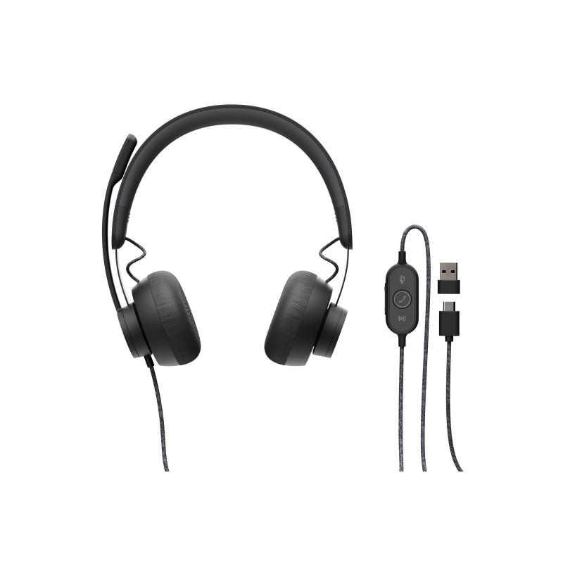 Logitech for business Headset Zone Wired UC Version (981-000875) (981000875)