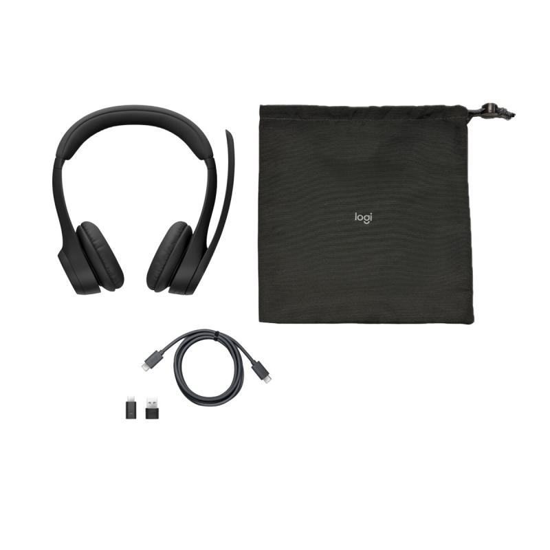 Logitech for business Headset Zone 305 UC version with receiver (981-001453) (981001453)