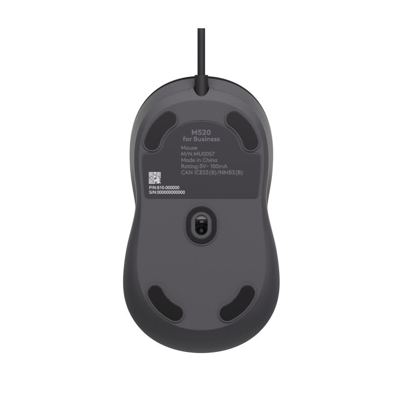 Logitech for business Mouse Signature M520 L (910-007511) (910007511)