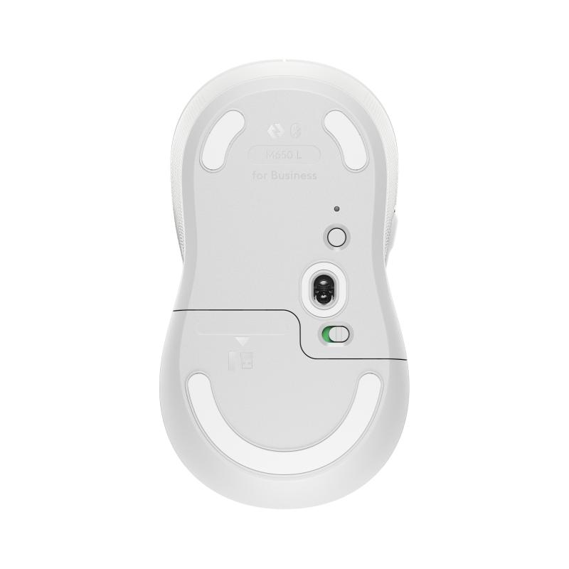 Logitech for business Mouse Signature M650 L White (910-006349) (910006349)