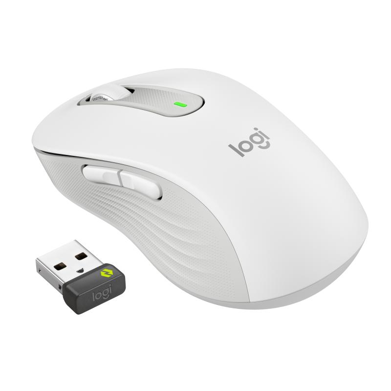 Logitech for business Mouse Signature M650 L White (910-006349) (910006349)