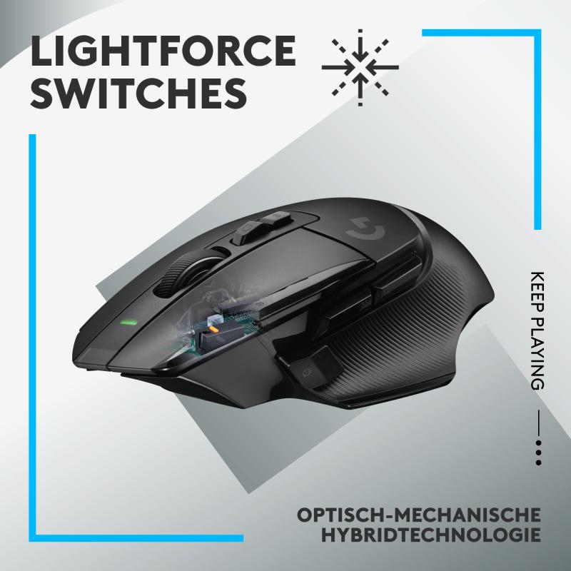 Logitech G G502 X LIGHTSPEED Maus (910-006180) (910006180)