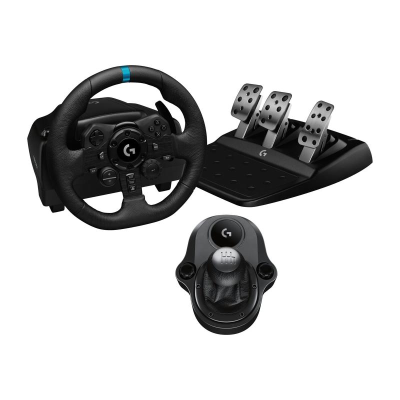 Logitech G G923 Lenkrad-, Lenkrad, Pedale- Pedale und Schaltknüppel-Set SchaltknüppelSet (991-000531) (991000531)