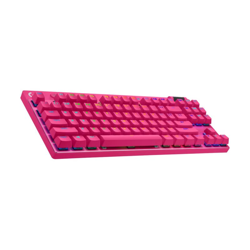 Logitech G PRO X TKL Tastatur hintergrundbeleuchtet pink (920-012159) (920012159)