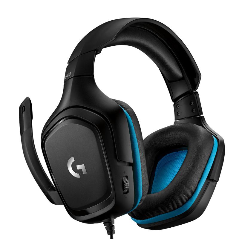 Logitech Gaming Headset G432 Headset 7 1-Kanal 7 1Kanal Logitech1-Kanal Logitech 1-Kanal (981-000770) (981000770)