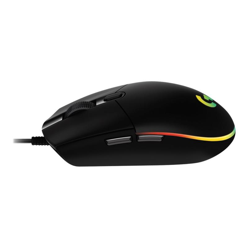 Logitech Gaming Mouse G203 Lightsync USB Blue (910-005798) (910005798)