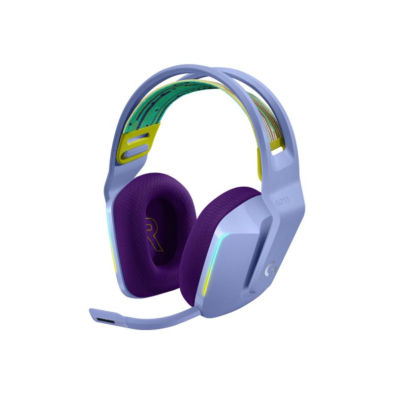 Logitech Headset G733 Lightspeed lila (981-000890) (981000890)