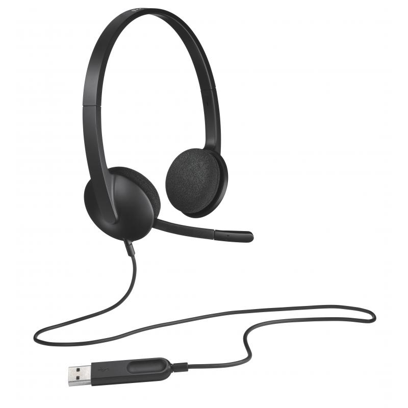 Logitech Headset H340 USB (981-000475) (981000475)