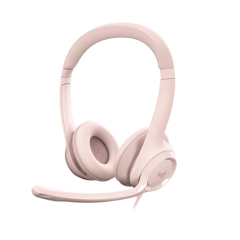 Logitech Headset H390 Rosa (981-001281) (981001281)