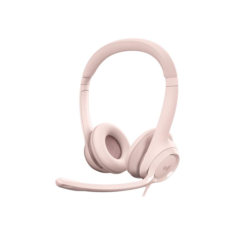 Logitech Headset H390 Rosa (981-001281) (981001281)