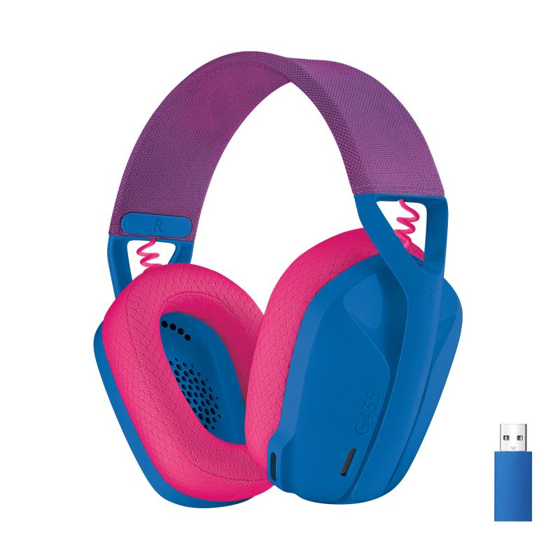 Logitech Headset Lightspeed G435 Blue (981-001062) (981001062)