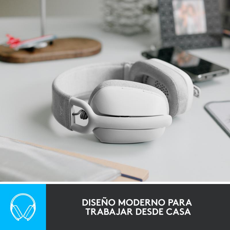 Logitech Headset Zone Vibe 100 Off White (981-001219) (981001219)
