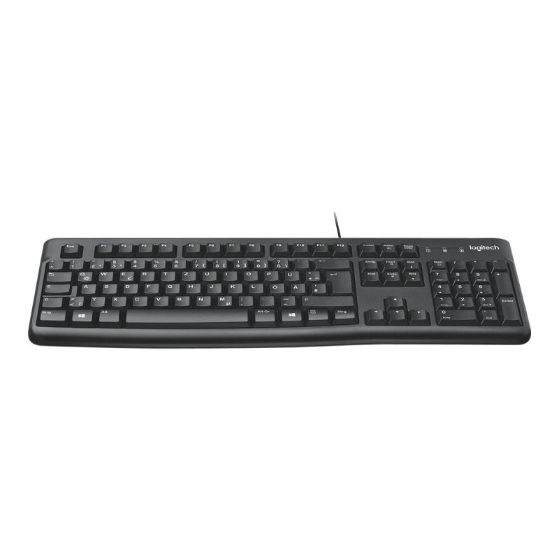 Logitech K120 Tastatur USB Deutsch (920-002489) (920002489)