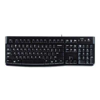 Logitech Keyboard K120 USB DE-Layout DELayout Black Schwarz (920-002516) (920002516)
