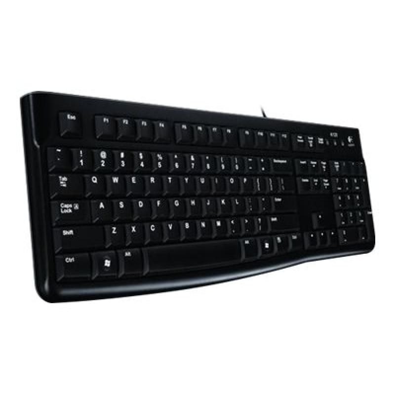 Logitech Keyboard K120 USB FR-Layout FRLayout Black Schwarz (920-002515) (920002515)