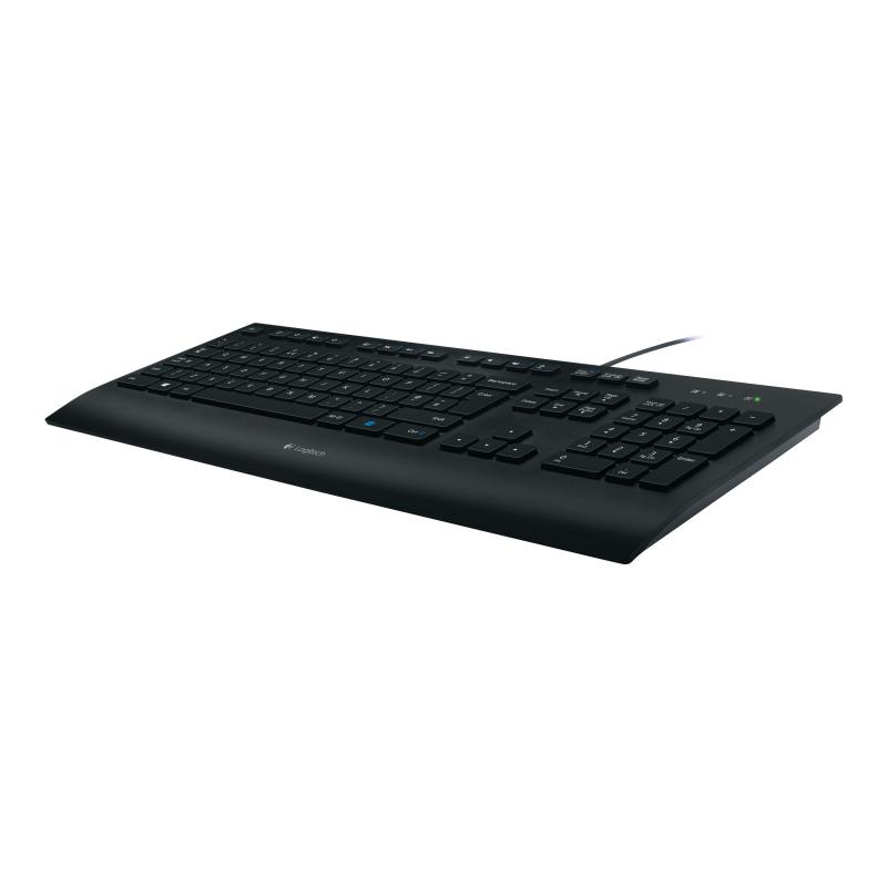 Logitech Keyboard K280e USB DE-LAyout DELAyout Black Schwarz (920-008669) (920008669)