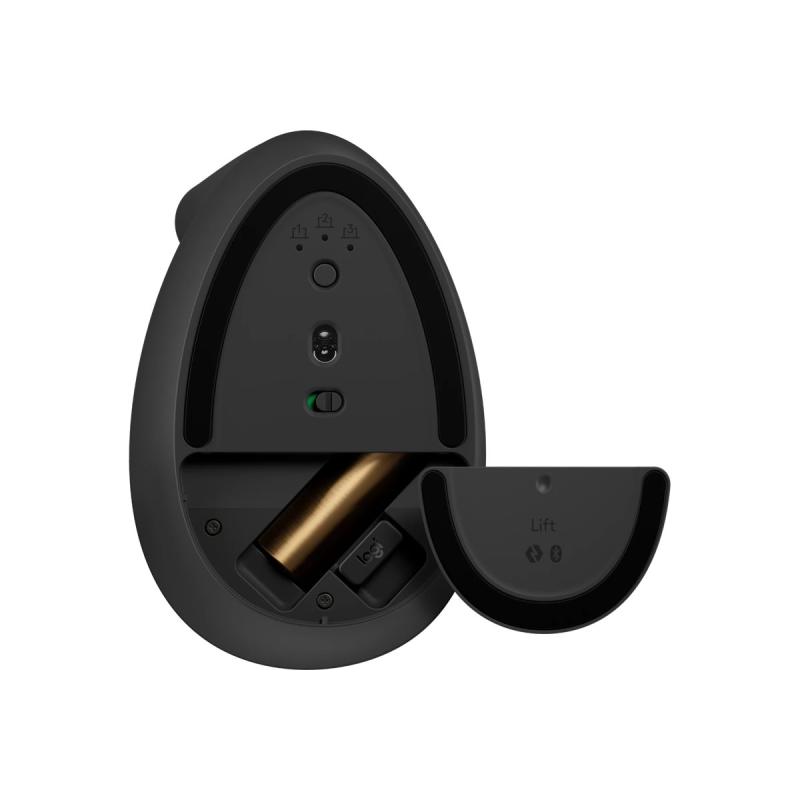Logitech Lift LEFT Vertical Ergonomic Mouse graphite (910-006474) (910006474)