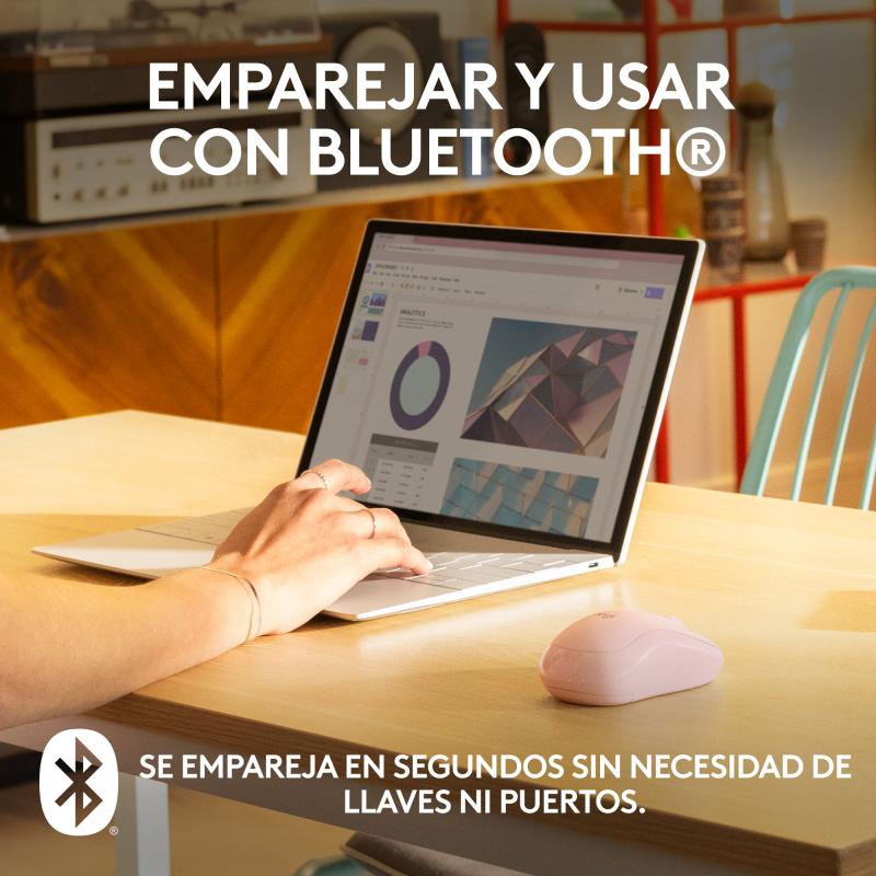 Logitech M240 Silent Rosé (910-007121) (910007121)