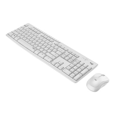Logitech MK295 Silent Tastatur-und-Maus-Set TastaturundMausSet US white (920-009824) (920009824)