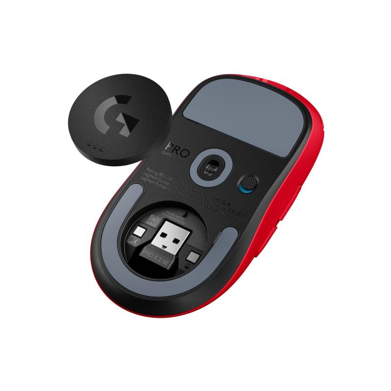 Logitech Mouse G PRO X SUPERLIGHT 2 SE red (910-007552) (910007552)