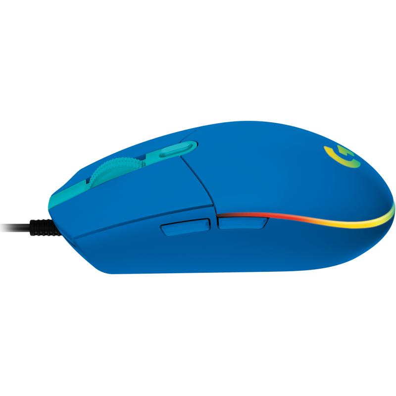 Logitech Mouse G102 LIGHTSYNC Blue (910-005801) (910005801)