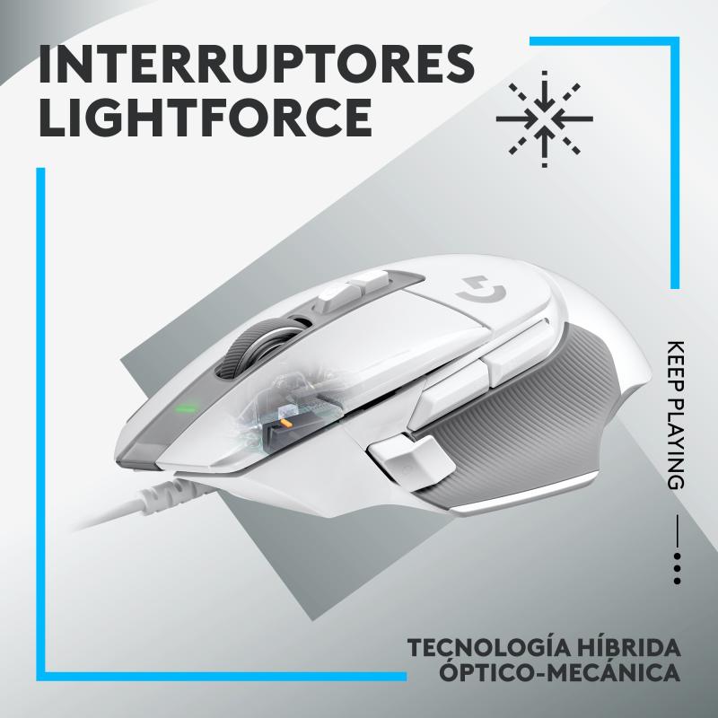 Logitech Mouse G502 X wired white (910-006147) (910006147)