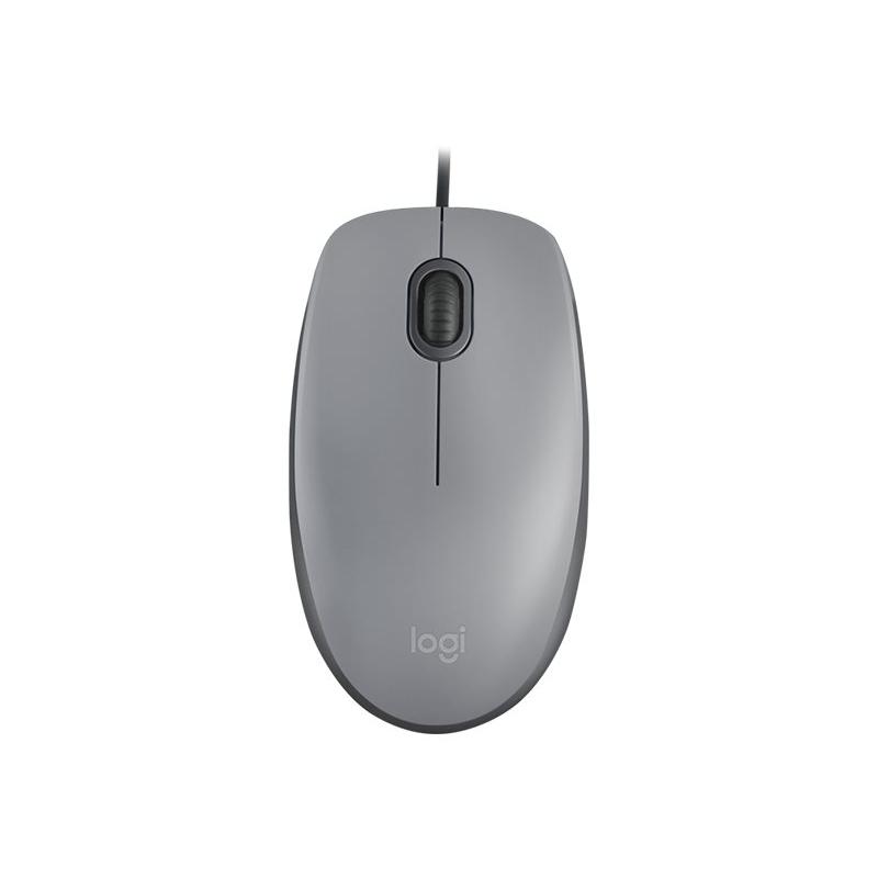 Logitech Mouse M110 Silent mid grey (910-006760) (910006760)