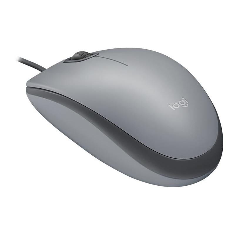 Logitech Mouse M110 Silent mid grey (910-006760) (910006760)