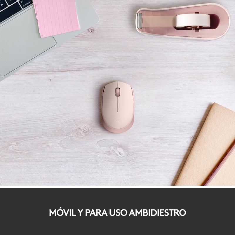 Logitech Mouse M171 Rosa (910-006865) (910006865)