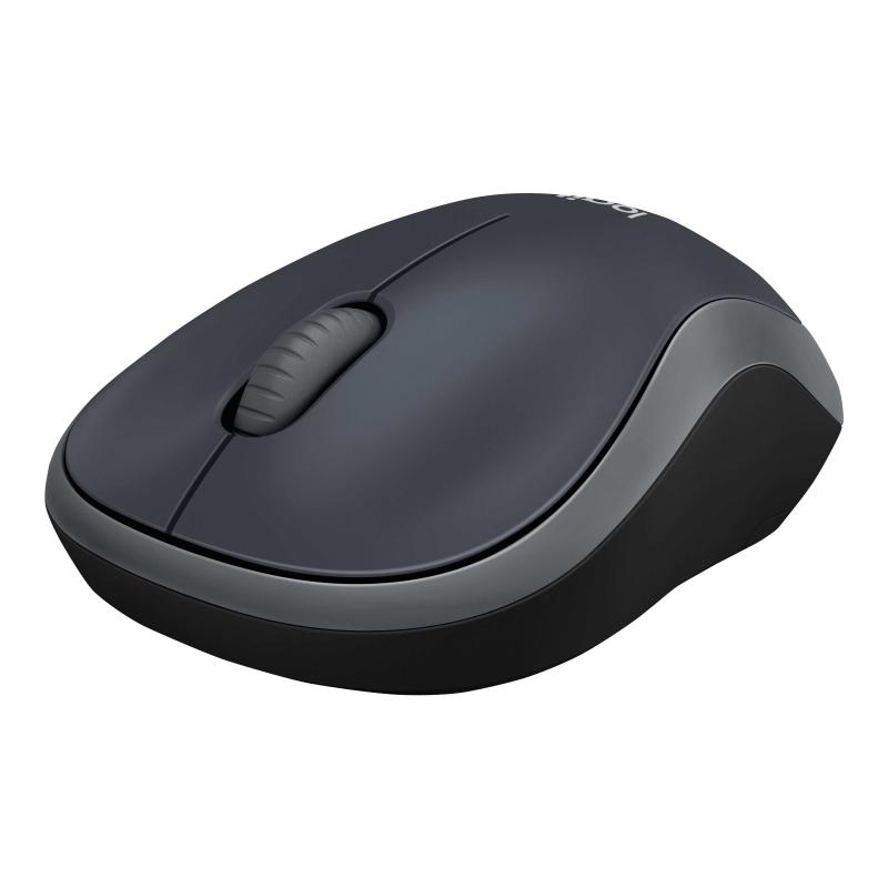 Logitech Mouse M185 Wireless Grey (910-002235) (910002235)