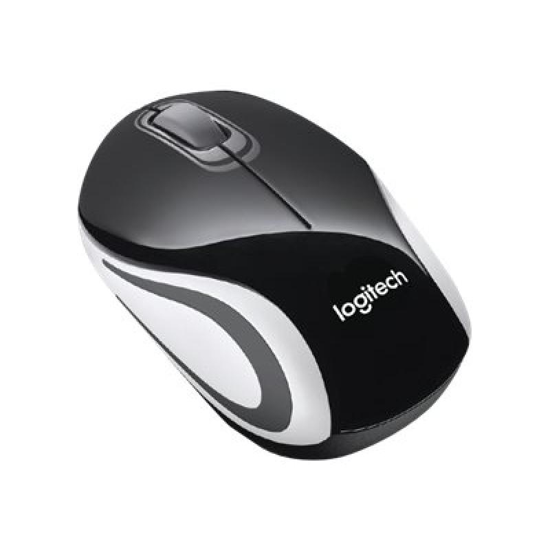 Logitech Mouse M187 Wireless Black Schwarz (910-002731) (910002731)