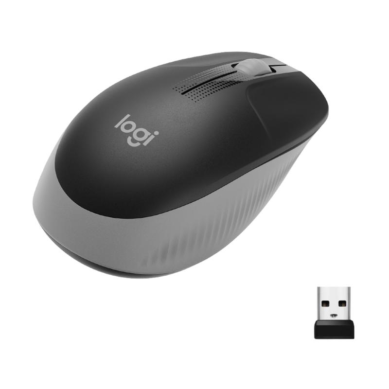 Logitech Mouse M190 MID GRAY (910-005906) (910005906)