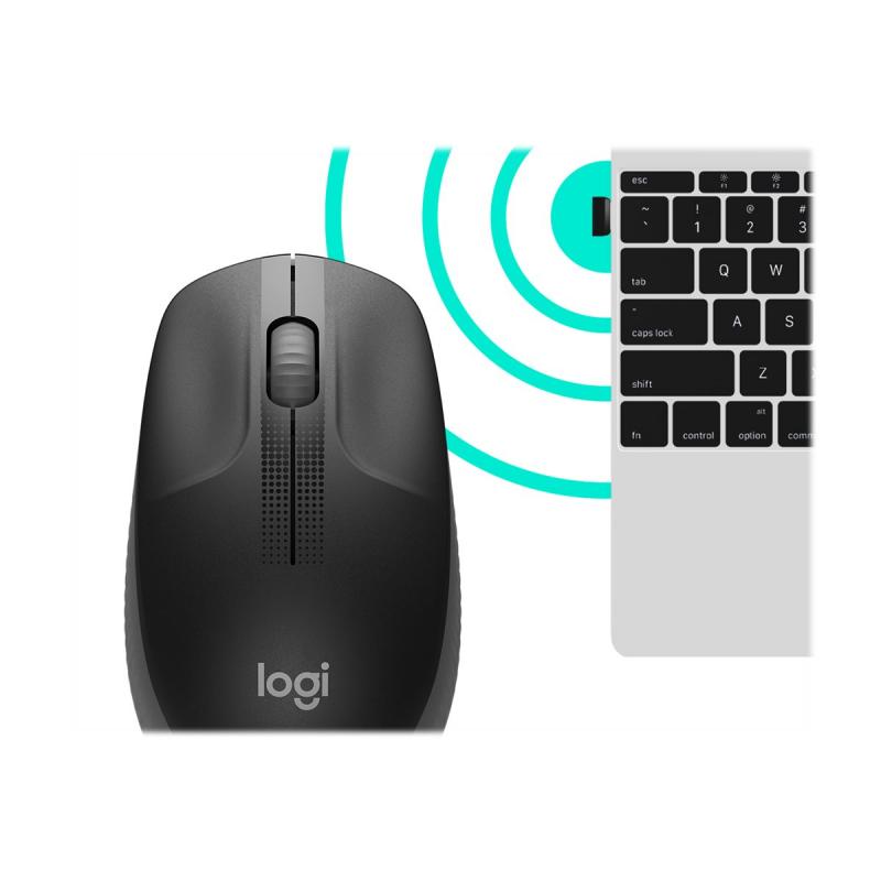 Logitech Mouse M190 Wireless (910-005905) (910005905)