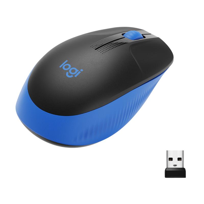 Logitech Mouse M190 wireless Blue (910-005907) (910005907)