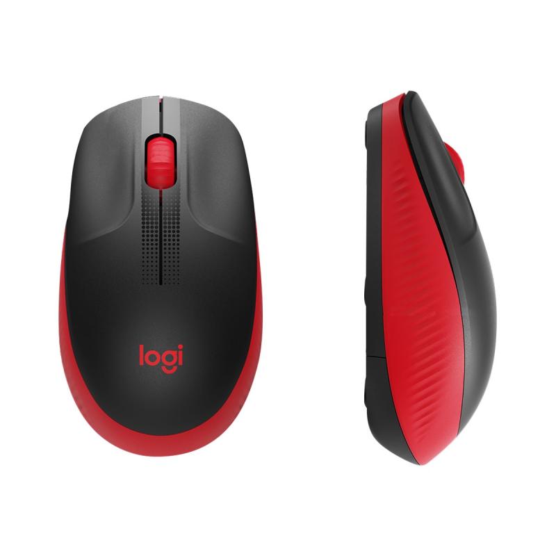 Logitech Mouse M190 wireless Red (910-005908) (910005908)