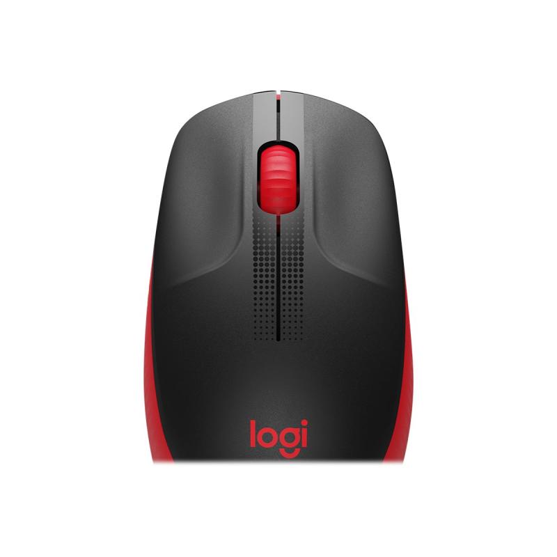 Logitech Mouse M190 wireless Red (910-005908) (910005908)