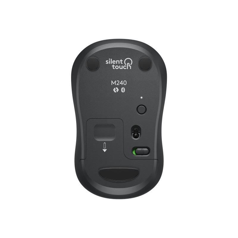 Logitech Mouse M240 Silent GRAPHITE (910-007119) (910007119)