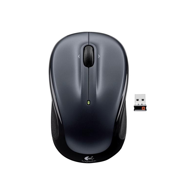 Logitech Mouse M325 Wireless Dark Silver (910-002143) (910002143)