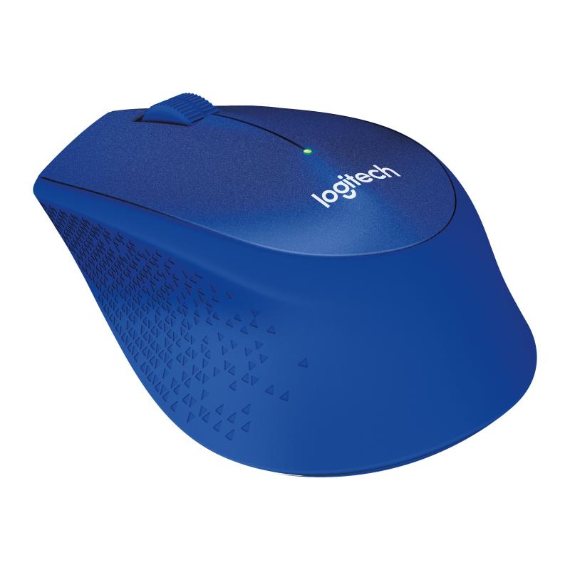 Logitech Mouse M330 Silent Plus Blue (910-004910) (910004910)