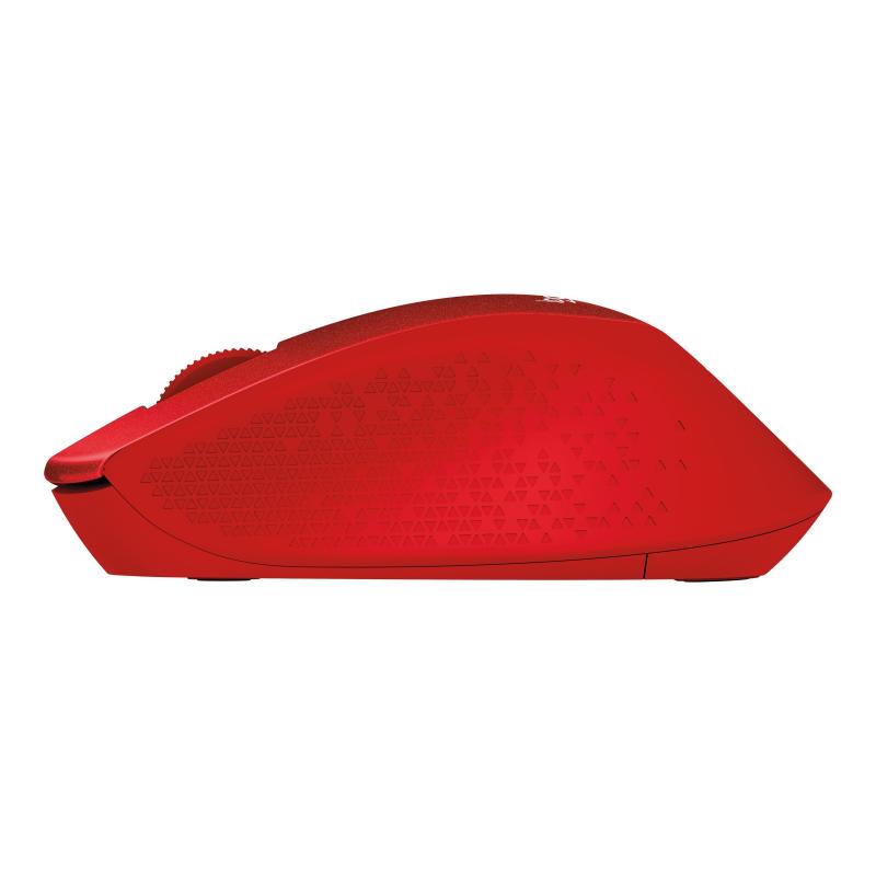 Logitech Mouse M330 Silent Plus Wireless red (910-004911) (910004911)