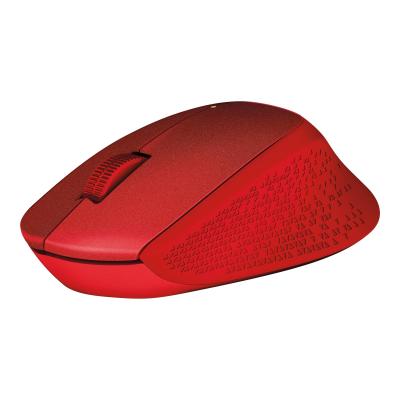 Logitech Mouse M330 Silent Plus Wireless red (910-004911) (910004911)