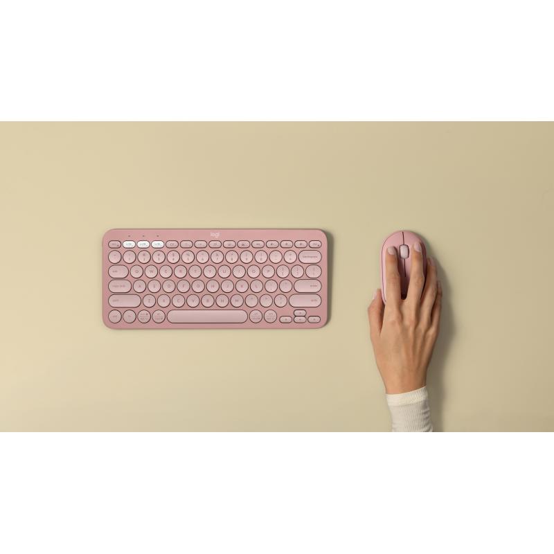 Logitech Mouse M350s Rosa (910-007014) (910007014)